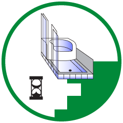 Trasformazione da vasca a doccia